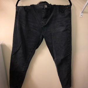 Grayish-Black Jeggings
